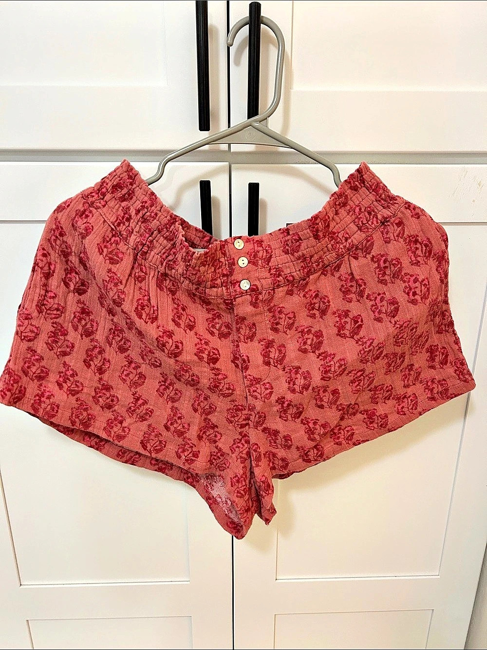 Zara Floral High Waist Shorts size M